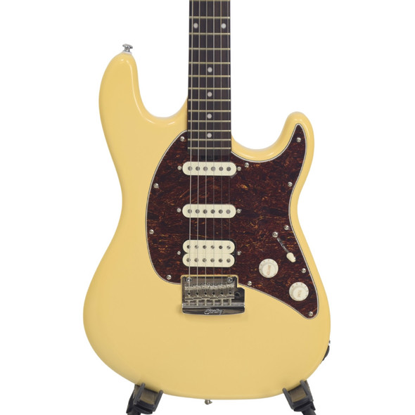 Sterling CT50 HSS Cutlass Electric Guitar - Buttermilk