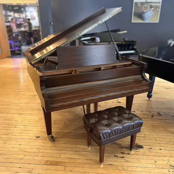 Used Baldwin Model R Grand Piano - Dark Walnut