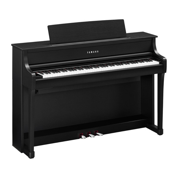 Yamaha CLP-875 Clavinova Digital Piano - Matte Black