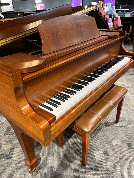 Used Hyundai G80A Grand Piano - Walnut