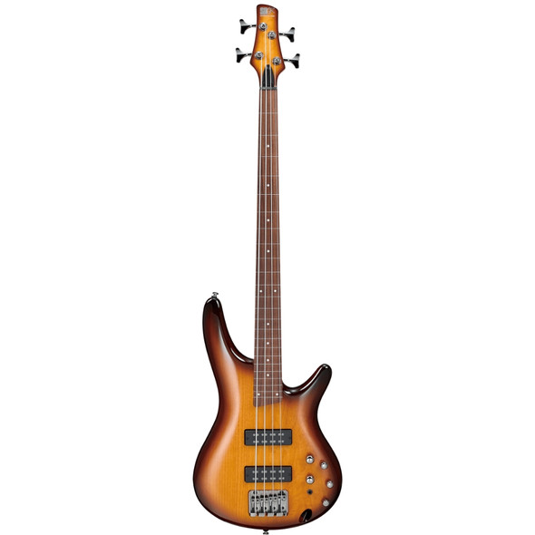 Ibanez SR370 Standard Fretless Bass Guitar - Brown Burst