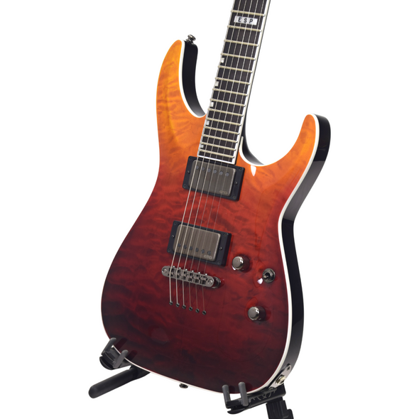 ESP E-II Horizon NT-II Electric Guitar - Tiger Eye Amber FadeE