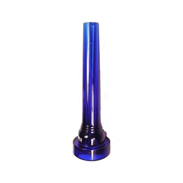 Kelly 7C Trumpet Mouthpiece - Crystal Blue