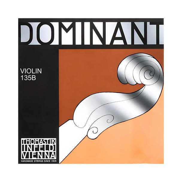 Thomastik Dominant 135B String Set - 4/4 Violin - Steel E
