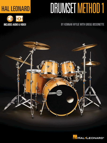 Hal Leonard Drumset Method Book 1 w/Audio