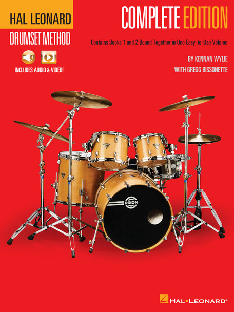 Hal Leonard Drumset Method Complete w/Audio