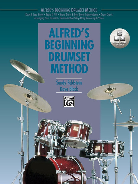 Alfred's Beginning Drumset Method w/Audio