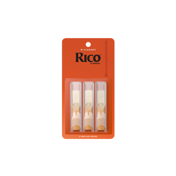 Rico Clarinet Reeds Strength 2.5 - 3 Pack
