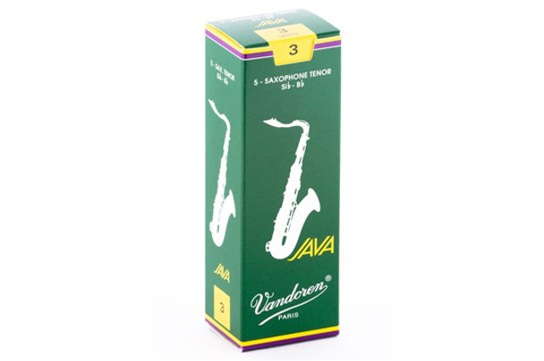 Vandoren Java Tenor Saxophone Reeds Strength 3 - Box of 5