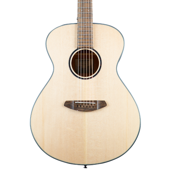 Breedlove Discovery S Concert Left Handed Acoustic Guitar - Natural Satin -  European Spruce / African Mahogany