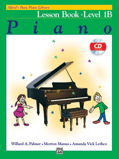 Alfred's Basic Piano Library, Lesson Book Level  1B w/CD