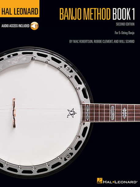 Hal Leonard Banjo Method Book 1 w/ Audio  - cover view