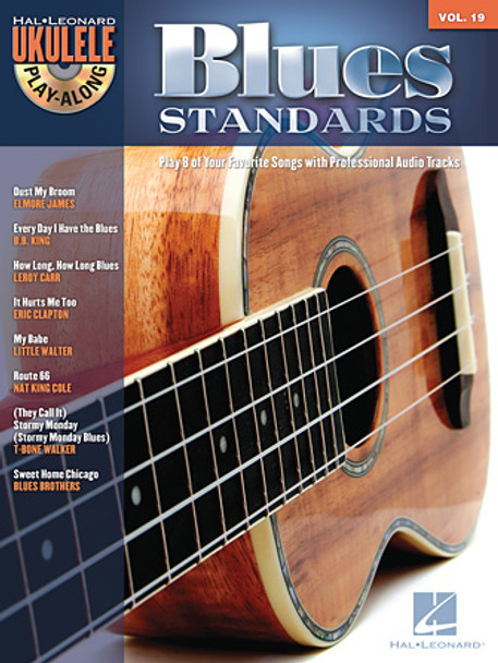 Blues Standards for Ukulele Play Along - cover view