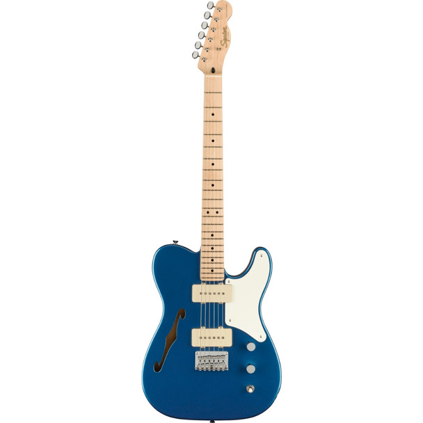 ギター Squier Cabronita Telecaster Thinline Squier Paranormal Cabronita Telecaster Thinline - Lake Placid Blue
