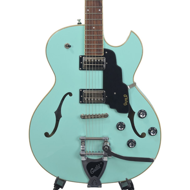 Guild Starfire I Single Cut W/Trem Electric Guitar - Seafoam Green (7 lb 6 oz)