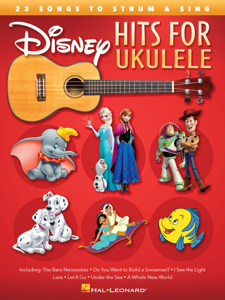 Disney Hits for Ukulele-23 Songs to Strum and Sing (cover)