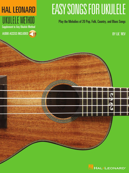 Easy Songs for Ukulele w/CD (cover)