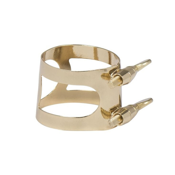 Yamaha Bari Sax Brass Ligature (front view)