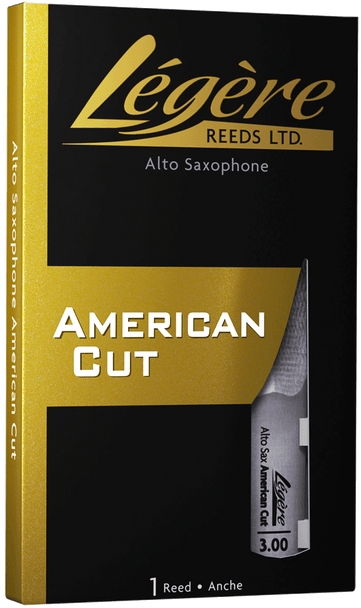 Legere American Cut Alto Saxophone Reed - Strength 2.75