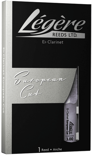 Legere European Cut Eb Clarinet Reed - Strength 3.75