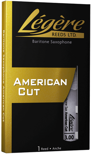 Legere American Cut Baritone Saxophone Reed - Strength 2.5