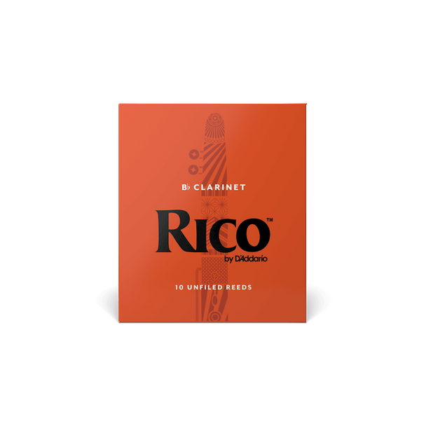 Rico Bb Clarinet Reeds Strength 2.5 (Box of 10) - front
