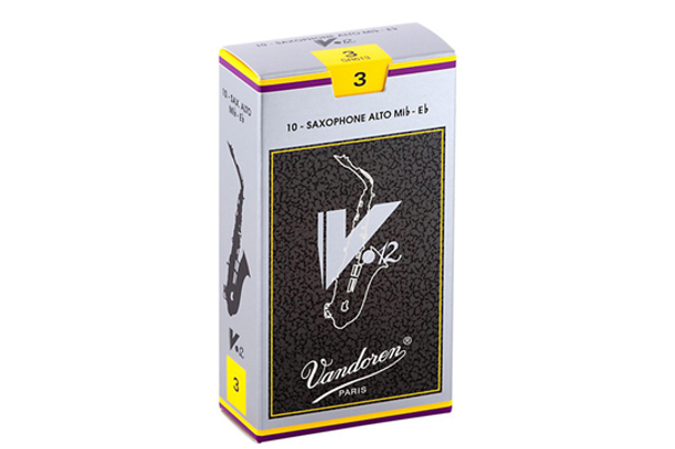 Vandoren V12 Alto Saxophone Reeds Strength 3 (Box of 10)
