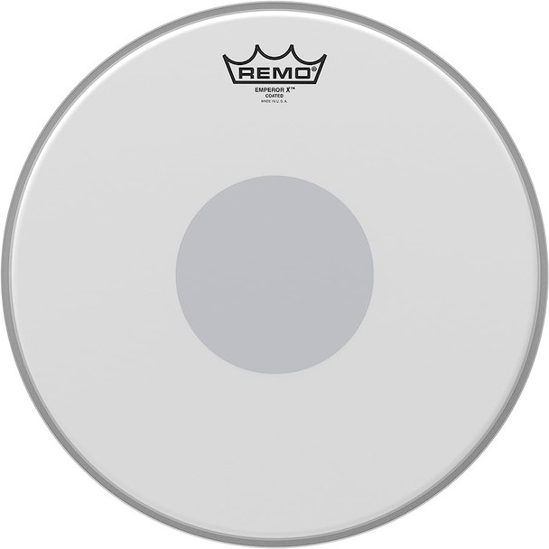 Remo Emperor X Coated Black Dot 14" Drumhead