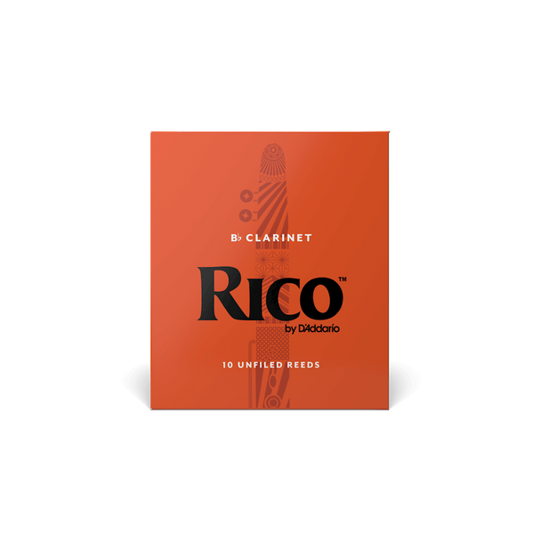 Rico Clarinet Reeds Strength 3 (Box of 10) - front