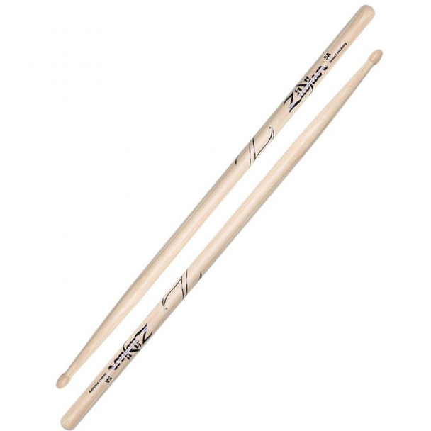 Zildjian 5A Hickory Wood Tip Drumsticks