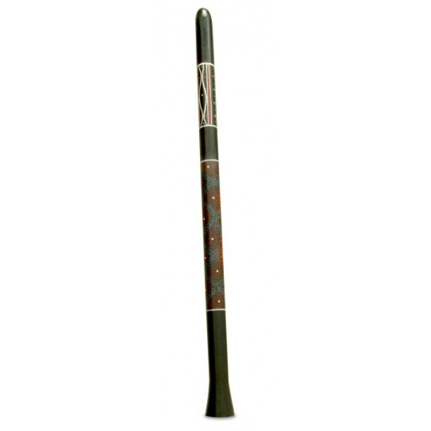 Toca 51" Duro Large Didgeridoo - Black with Art