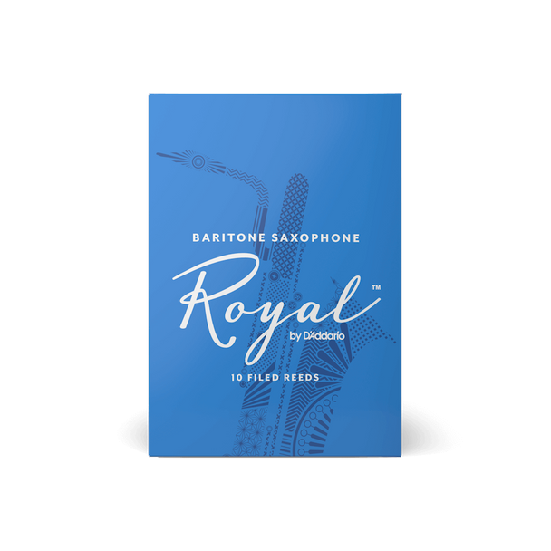 Rico Royal Baritone Saxophone Reeds Strength 2.5 - Box of 10