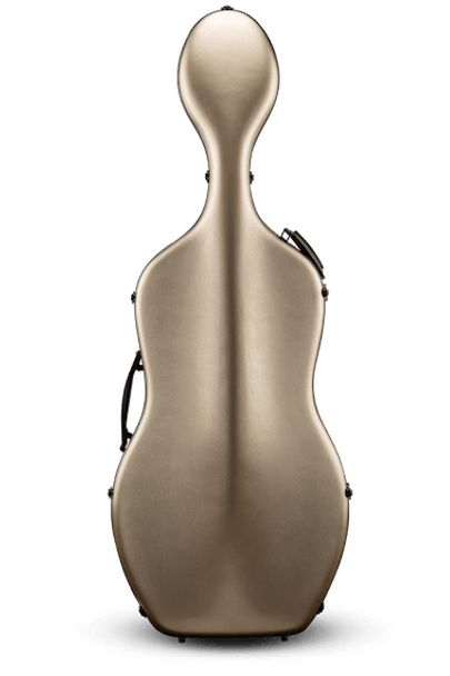 Eastman Gold Polycarbonate Cello Case - front view