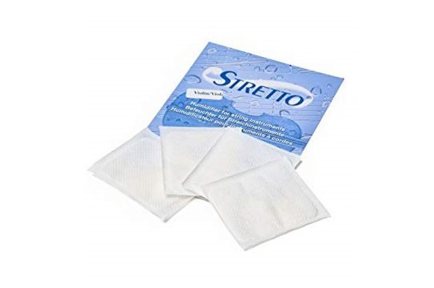 Stretto Violin/Viola 4 Pack Humidifier Refills - front view