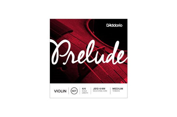 Prelude 4/4 Violin String Set - front view