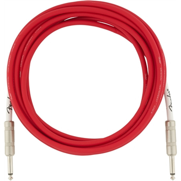 Fender Original Series Instrument Cable Straight / Straight - 15' - Fiesta Red