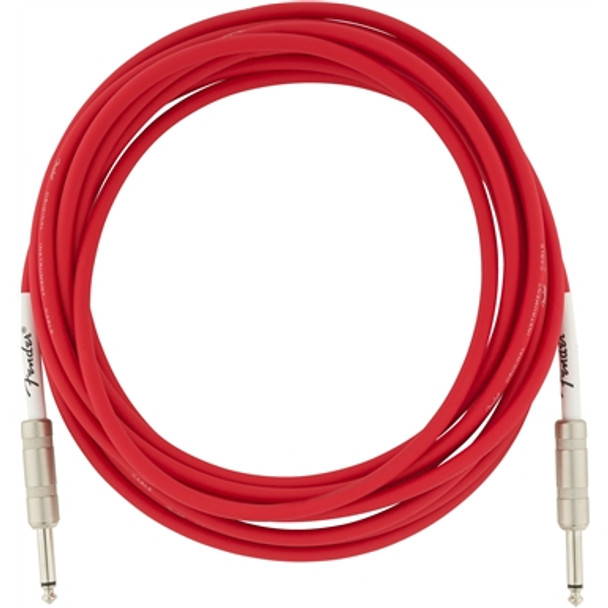 Fender Original Series Instrument Cable Straight / Straight - 18.6' - Fiesta Red