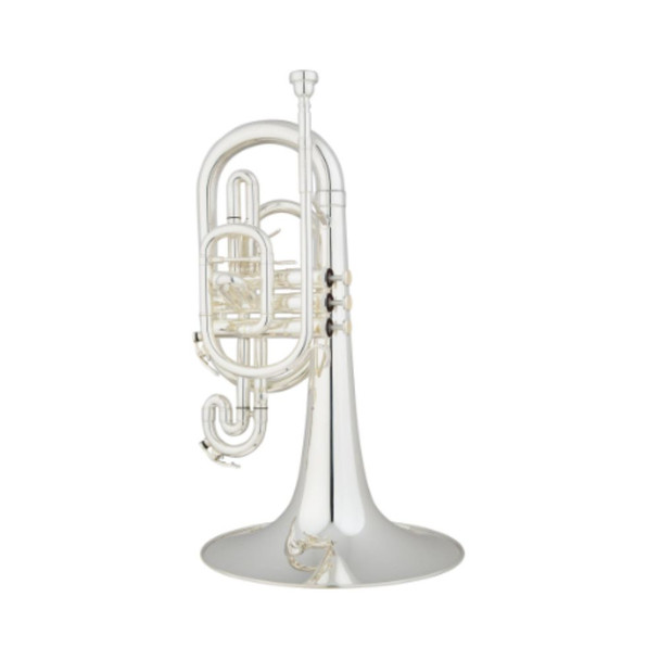 Eastman EMP304S Marching Mellophone - Silver Plated