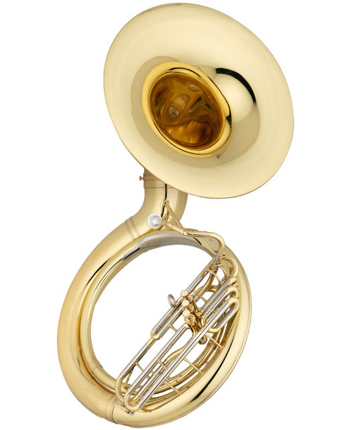 Eastman EPH495 Sousaphone with Deluxe Case - Yellow Brass