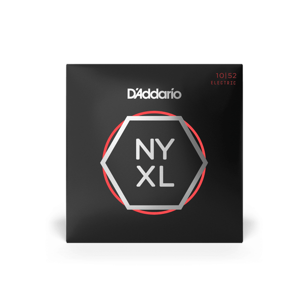 D'Addario NYXL Nickel Light Top/Heavy Bottom Electric Guitar Strings .010-.052