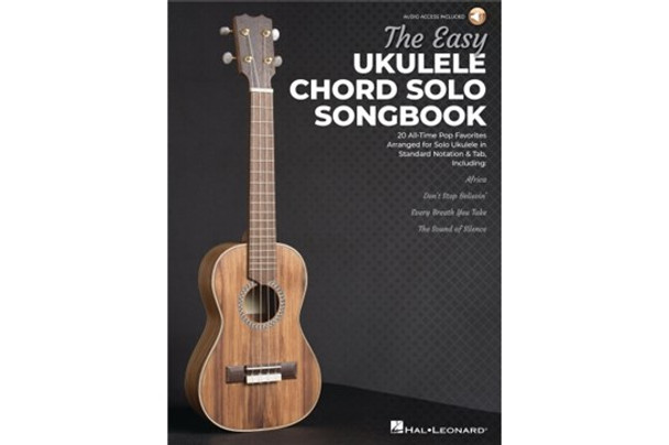 The Easy Ukulele Chord Solo Songbook - front cover