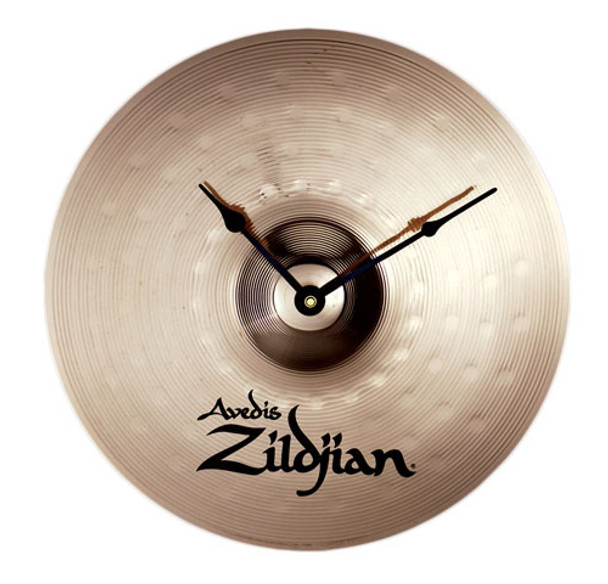 Clock, Zildjian 13" Cymbal (front view)