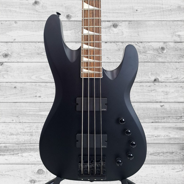 Used Jackson X Series Signature David Ellefson Concert Bass CBX IV - Satin Black (8 lb 4 oz)