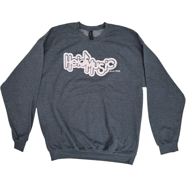 Heid Music Softstyle Fleece Crew Sweatshirt - Dark Heather