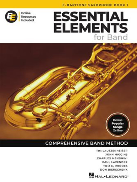 Essential Elements for Band (revised 2025) - Eb Baritone Sax Book 1