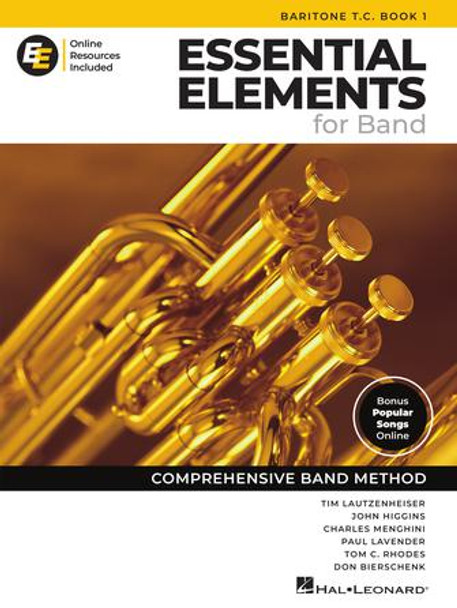 Essential Elements for Band (revised 2025) - Baritone T.C. Book 1