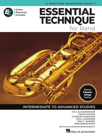 Essential Technique for Band (revised 2025) - Eb Baritone Sax Book 3