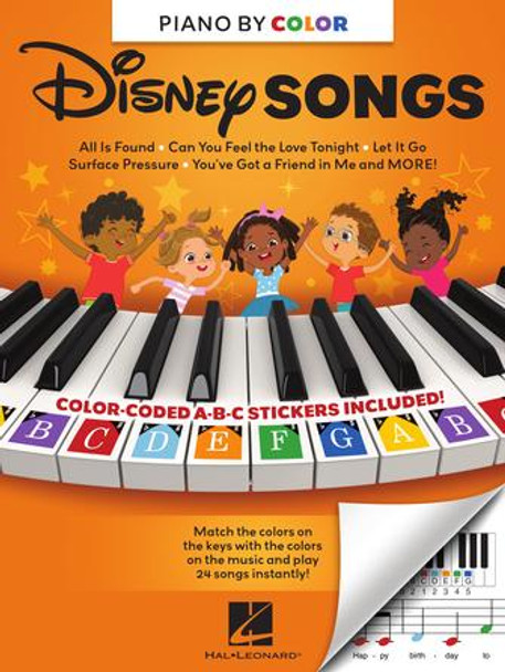 Piano-by-Color - Disney Songs
