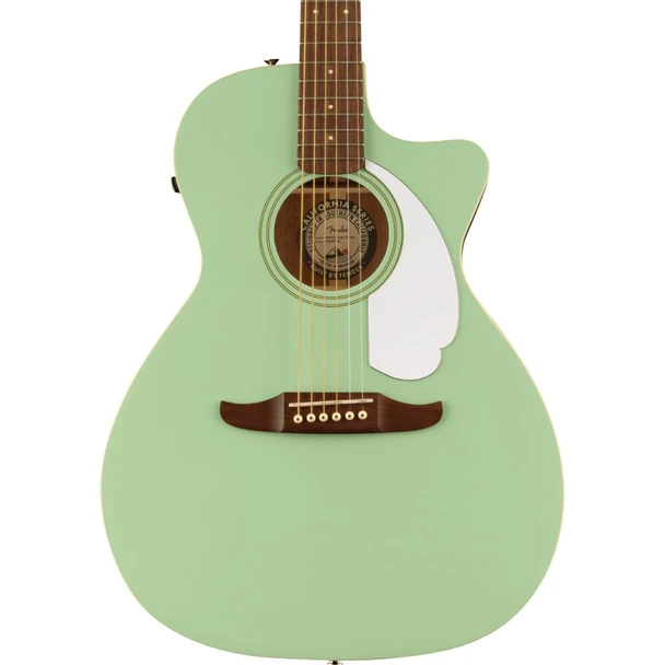 Fender Newporter Player Acoustic Guitar - Surf Green