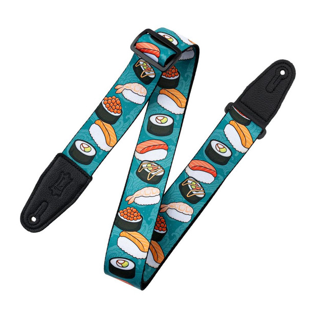 Levy's Tasty Grooves Guitar Strap - Sushi Roll